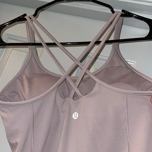 Lavender fog lululemon tank top size 4